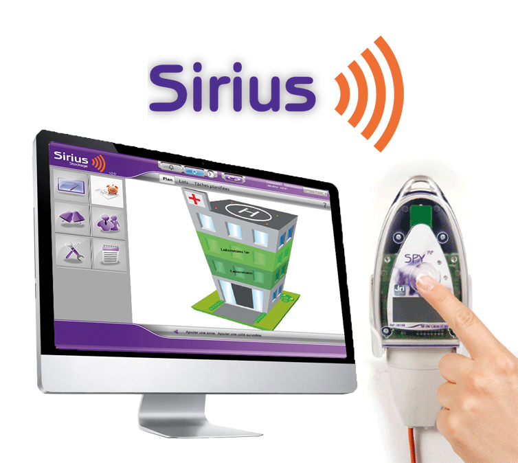 Solution sans fil surveillance equipements fixes reseau local Sirius Stockage